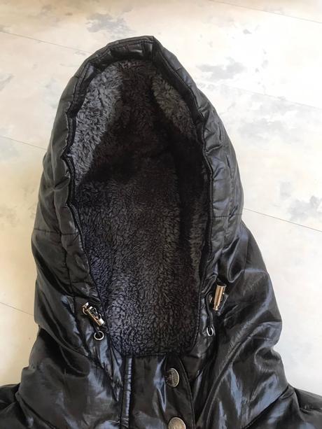 Teplá hrubá vetrovka s barančekom, clockhouse,m