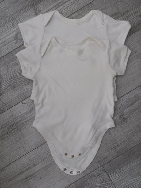 Biele body 86 2ks, f&f,86