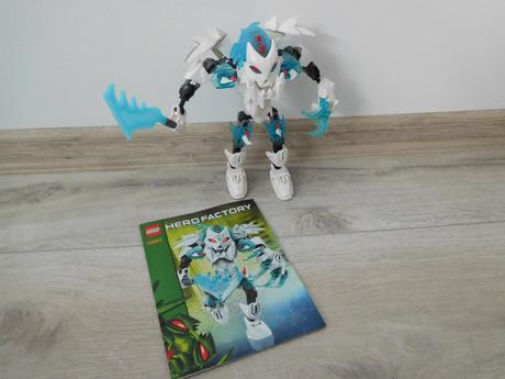 Lego hero factory 44011 mrazivák-top top stav,, 