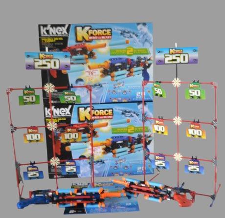 K-force stavebná sada s dvojitým ťahaním a terčom,