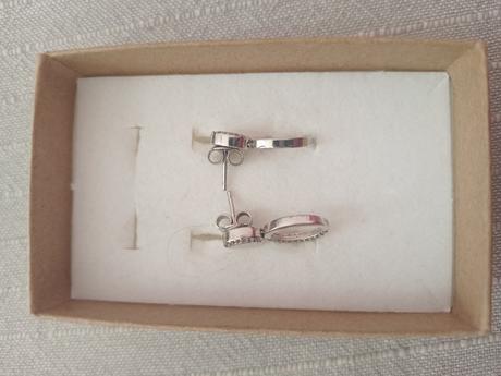 Náušnice striebro malý kruh, 