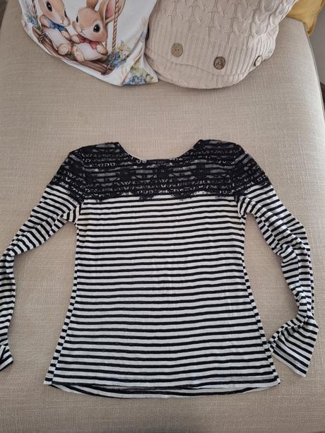 Pasikove tričko s cipkou, gate,m