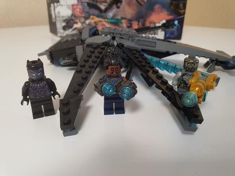 76186 lego marvel -dračí letec black panther, 