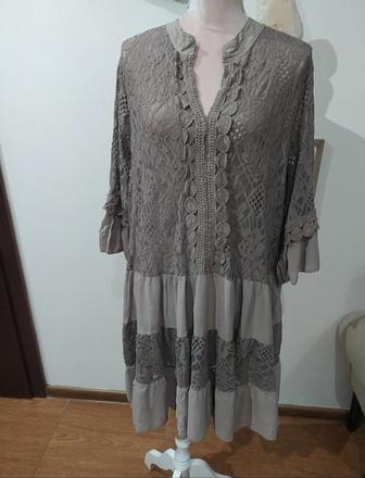 Krajkove šaty boho, l / m / s