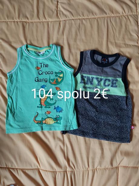 Oblečenie veľkosť 104, 104–116