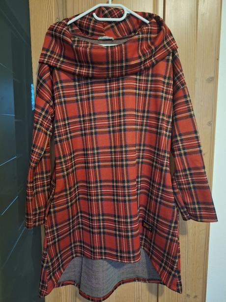 Vianočné tunikové šaty, l