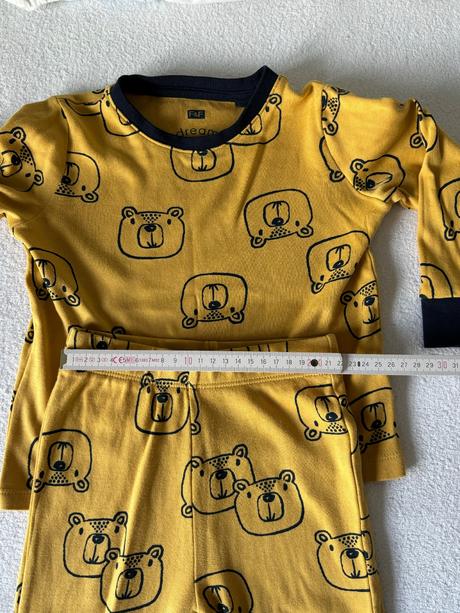 F&f žlté pyžamo, f&f,92