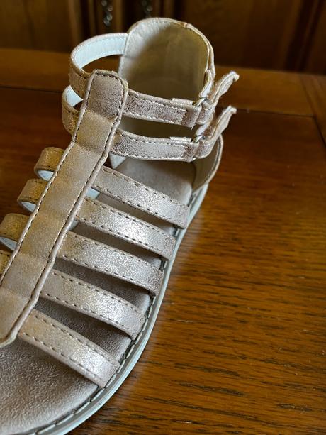 Kožené remienkové sandálky, h&m,29