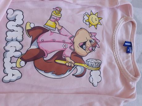 Dievcenske bledoruzove pyzamo, original marines,110