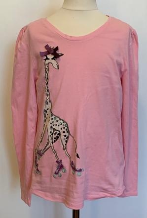Gap dievčenské ružové tričko, gap,152