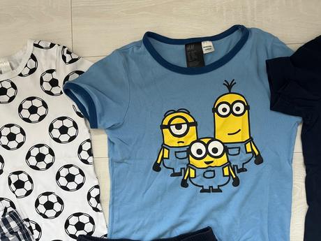 Tri pyzamka, h&m,128