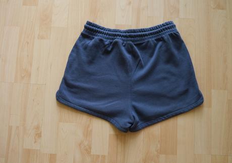 Modré šortky, h&m,m
