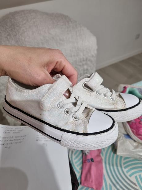 Dievcenske tenisky botasky 26 biele, 26