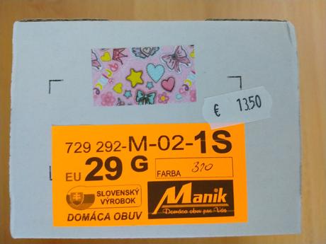 Papučky, manik,29