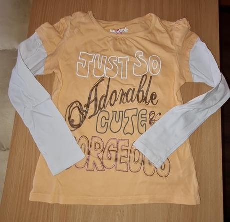 Oranžové tričko, cherokee,128