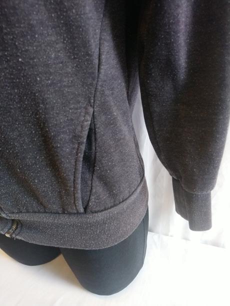 Tmavo sivá mikina s kapucňou, atmosphere, 36, atmosphere,36