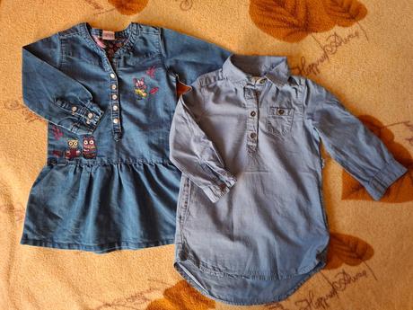 Riflove tuniky,  veľ 92, kiki&koko,92