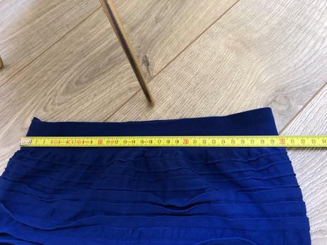 Damska/ dievčenská modra sukna s/m, s