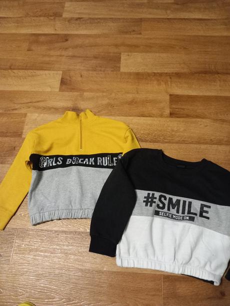 Crop topove mikiny 128, 128