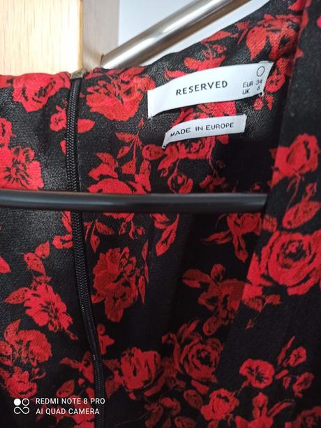 Ružičkove šaty zn.reserved, reserved,xs