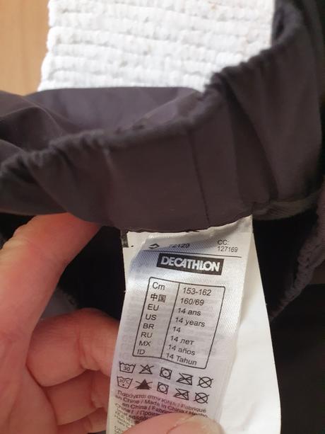 153 až 162 oteplovacky, wedze,158