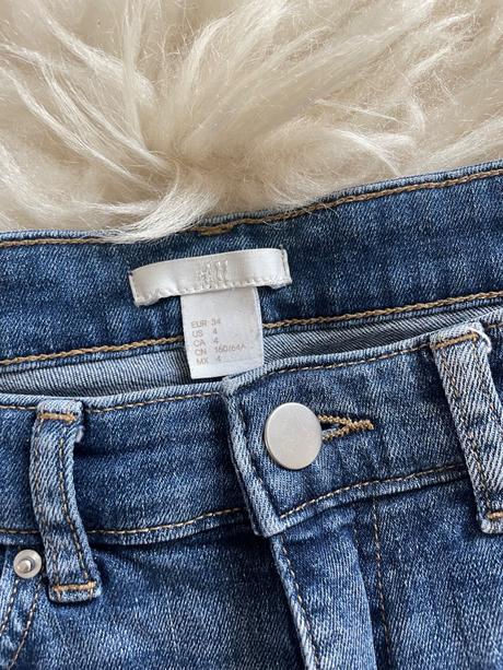 Hm denim šortky, h&m,xs