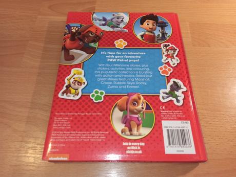 Paw patrol - my book of everything + 100 stickers, 