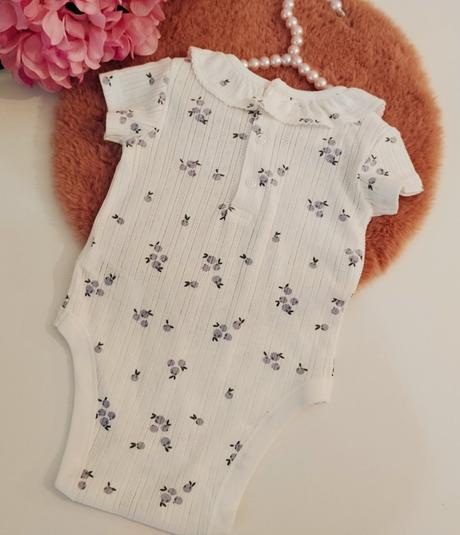 F&f bavlnené body s romantickým golierikom, f&f,62