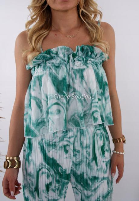 Nádherný komplet nohavíc a topu značky greystore, 