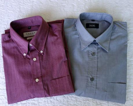 2 pánske košele veľ. 39/40/m, tcm a canda, m