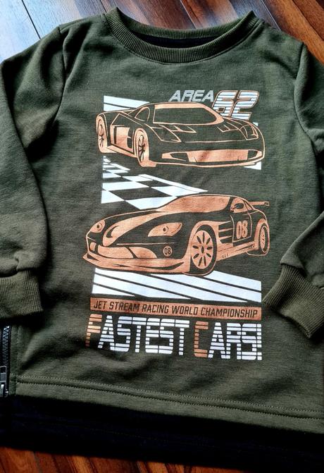 Mikinka s autičkom a bocnymi zipsami, dopodopo,116