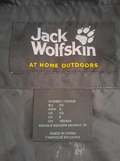 Kabát, jack wolfskin,xs