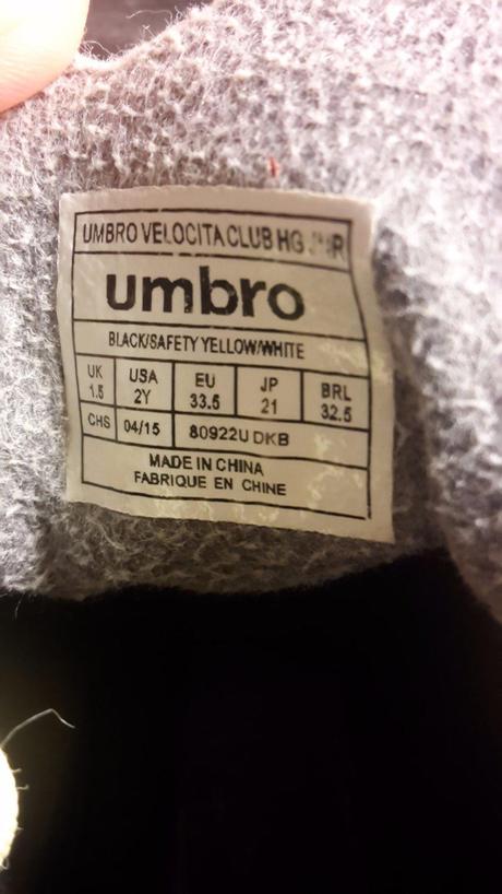 Kopacky umbro 33,5, 33