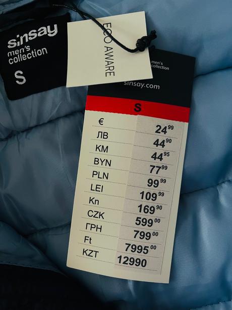 Sinsay prešívaná bunda vel.s, sinsay,s