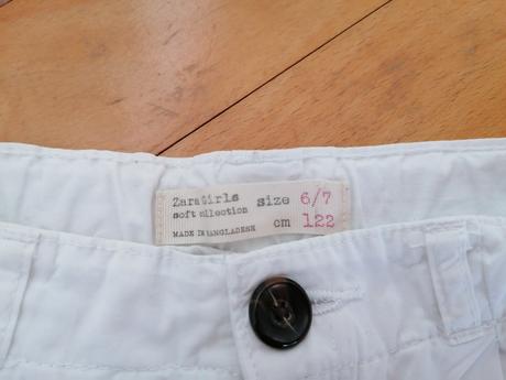 Krátke nohavice 122, zara,122