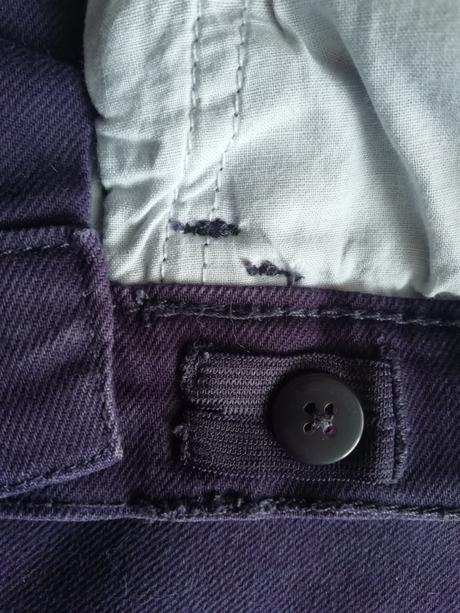 Dievčenské fialové rifle & tričko s dlhým rukávom., tcm,152