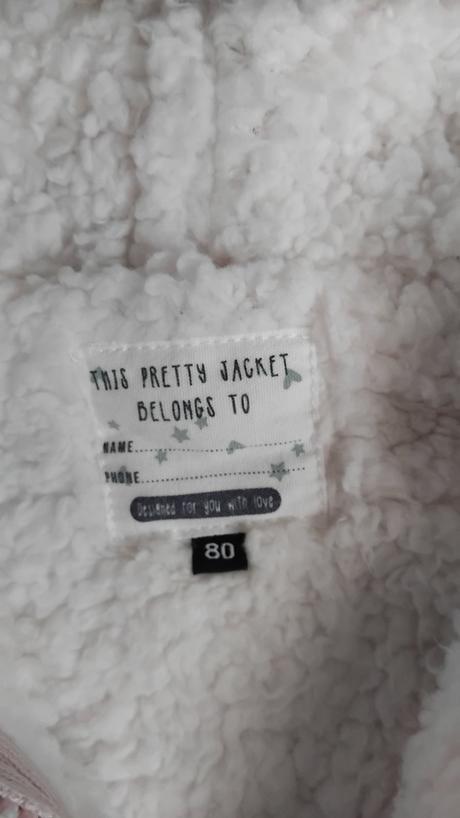 Zateplený sveter, c&a,80