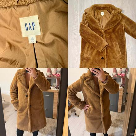 Gap damsky stylovy luxusny teddy kabat-kozuch-bund, gap,m