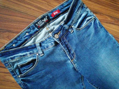 Dievčenské rifle 34, denim,146