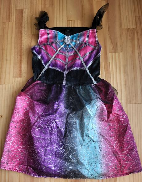 Karnevalové šaty spider na 5-6 rokov, 