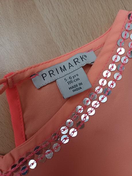 Plážové pončo / prehoz cez plavky, primark,116