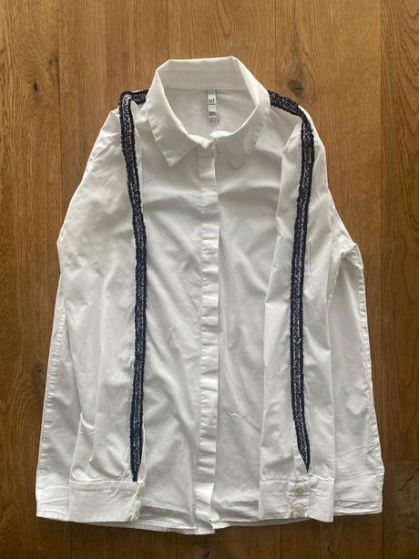 Biela bluzka, zara,s