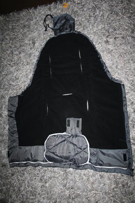 Fusak kaiser s moznostou rozsirenia - seda/cierna, kaiser