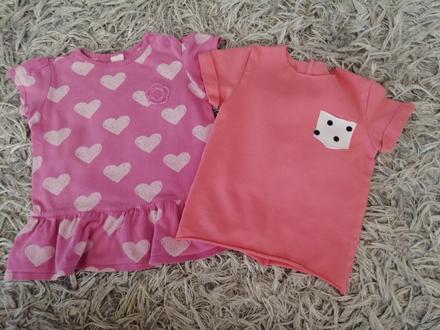Tričká 2 ks, dopodopo,74