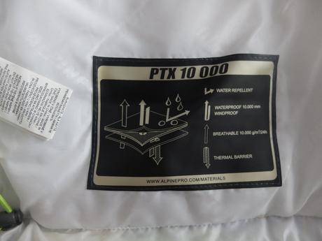 Lyžiarska bunda l, alpine pro,l