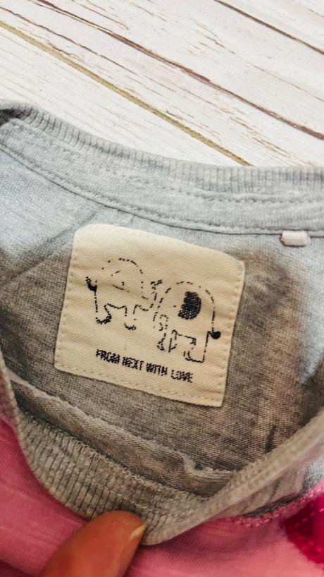 Tričko s dlhým rukavom dievca 74 8ks, h&m,74