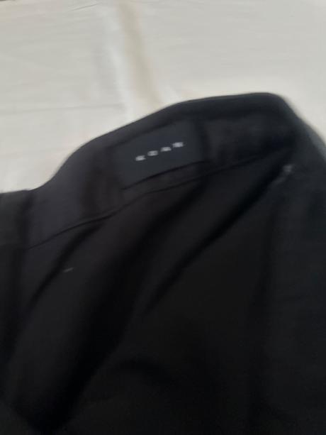 Čierna ľanová sukňa, m