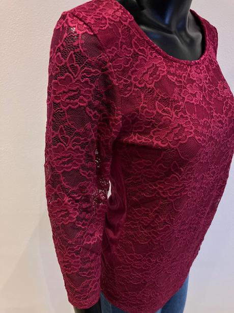 Dámske čipkované tričko amisu (m), amisu,m