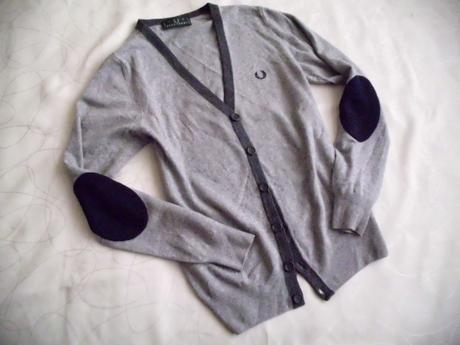 Vlna+kašmír fred perry  s-m, m