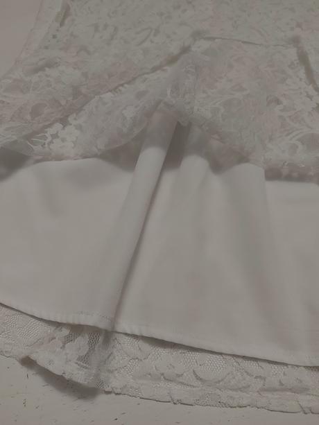 Biela čipkovaná blúzka, vero moda,xs